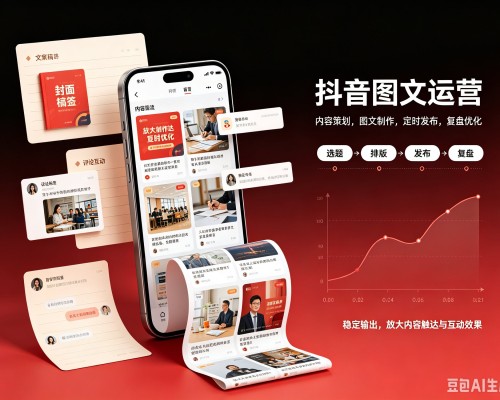 尖山抖音图文代运营服务